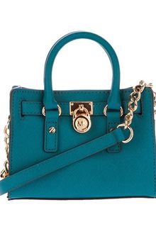 Michael Kors Cobalt Mini Hamilton Bag - Lyst