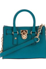 Michael Kors Cobalt Mini Hamilton Bag