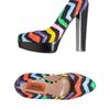 Missoni Platform Pumps in Multicolor (black) - Lyst