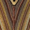Missoni Striped Metallic Crochetknit Dress in Brown (gold) - Lyst