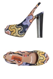Missoni Platform Sandals - Lyst