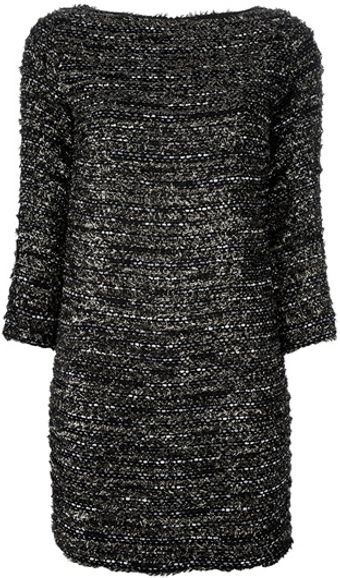 MSGM Boat Neck Dress - Lyst