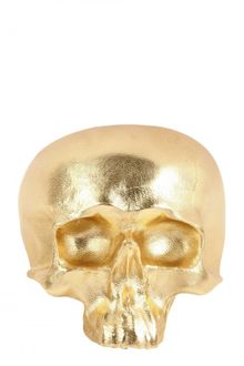 Natalia Brilli Leather Skull Cuff Bracelet - Lyst