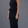 Stella Mccartney Peplum Dress in Black - Lyst
