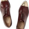 Valentino Studded Patentleather and Metal Shoes in Brown (prune) - Lyst