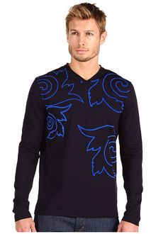 Versace Long Sleeve Tee - Lyst