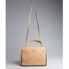 Yves Saint Laurent  Colorblock Calfskin Muse Two Satchel in Beige - Lyst