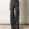 Yves Saint Laurent Wideleg Flannel Trousers in Gray (grey) - Lyst