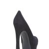Yves Saint Laurent 140mm Palais Suede Pumps in Black (navy) - Lyst