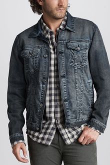 7 For All Mankind Jean Jacket - Lyst