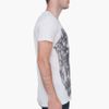 Balmain Lion Crest Sketch Tshirt in White for Men (cream) - Lyst