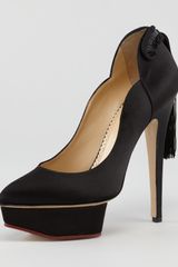 Charlotte Olympia Starla Tasselheel Platform Pump