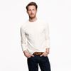 J.crew Crossknit Long Sleeve Tee in White for Men (mountain white) - Lyst