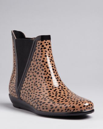 Loeffler Randall Rain Boots Slip On Bootie - Lyst