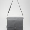 Prada Saffiano Small Messenger in Gray for Men - Lyst