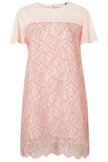 Topshop Lace Mini Frill Dress By Richard Nicoll - Lyst