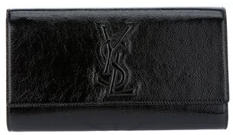 Yves Saint Laurent Leather Clutch Purse - Lyst