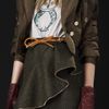 Burberry Prorsum Oversize Lapel Bomber Jacket in Brown (kale) - Lyst