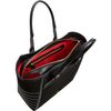 Christian Louboutin Farida Suede Leather Tall Shopper Tote in Black (red) - Lyst