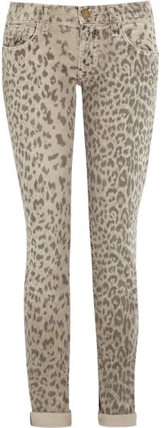 Current/Elliott The Rolled Skinny Cropped Low Rise Corduroy Jeans - Lyst