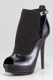 Fendi Galaxy Opentoe Bootie - Lyst