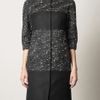 Giambattista Valli Metallic Tweed Coat in Black - Lyst