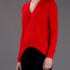 Givenchy V Neck Sweater in Red - Lyst