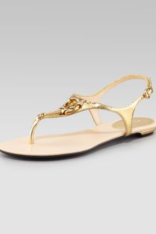 Gucci Bit Flat Thong Sandal - Lyst