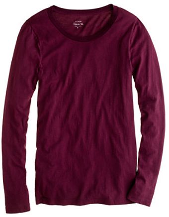 J.Crew Tissue Longsleeve Tee - Lyst