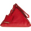 Jil Sander Square Evening Wristlet in Red (gold) - Lyst