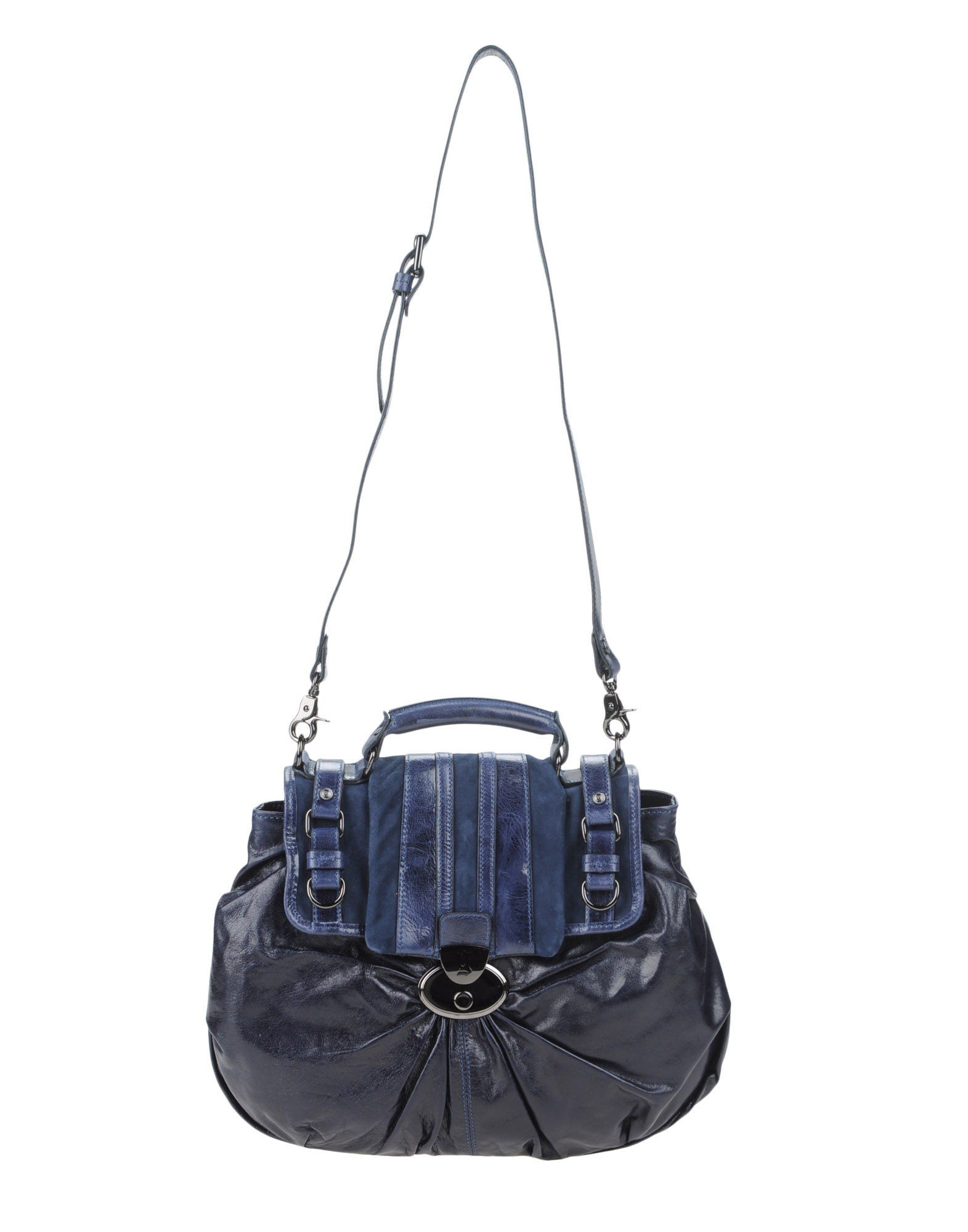 John Galliano Large Leather Bag in Blue Lyst