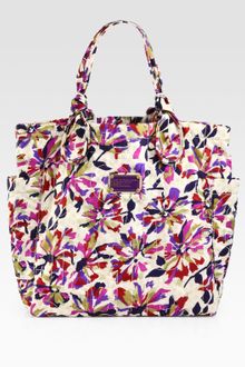 Marc By Marc Jacobs Pretty Printed Nylon Meduim Tate Tote - Lyst