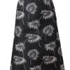 Marni Sunflower Printed Aline Skirt in Black (black white) - Lyst