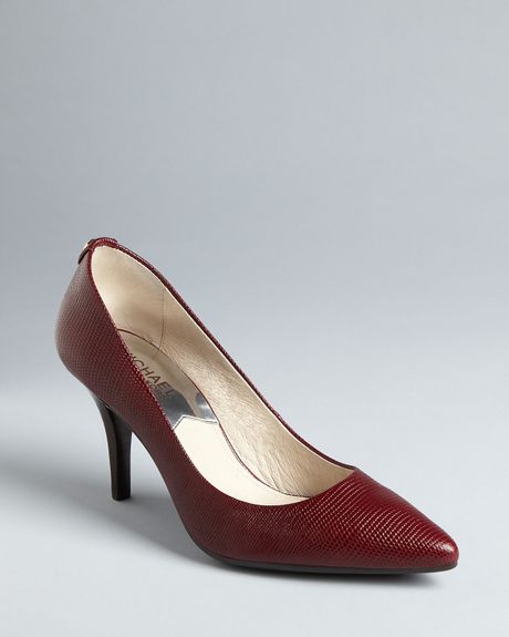 Michael Kors Michael Pumps Mk Flex in Brown (bordeaux) - Lyst