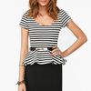 Nasty Gal Jailbreak Peplum Dress in Black - Lyst