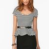 Nasty Gal Jailbreak Peplum Dress in Black - Lyst