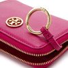 Tory Burch Robinson Zip Coin Case in Purple (magenta) - Lyst