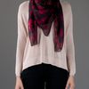 Alexander Mcqueen Skull Print Scarf in Purple - Lyst