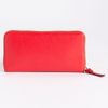 Diane Von Furstenberg Zip Around Wallet in Red (red robin) - Lyst