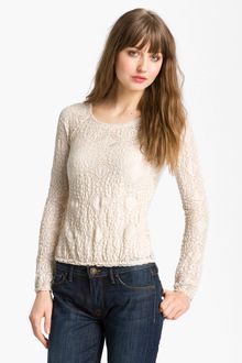 Free People Lace Top - Lyst