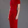 Giambattista Valli Fitted Dress in Red - Lyst