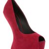 Giuseppe Zanotti Jem Sculpted Wedge in Red - Lyst