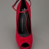 Giuseppe Zanotti Jem Sculpted Wedge in Red - Lyst