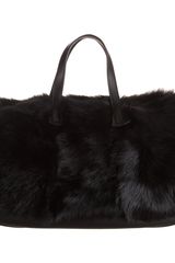 Maiyet Shearling Large Neven Satchel
