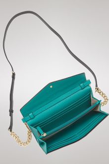 Michael Kors Michael Crossbody Chain Leather - Lyst