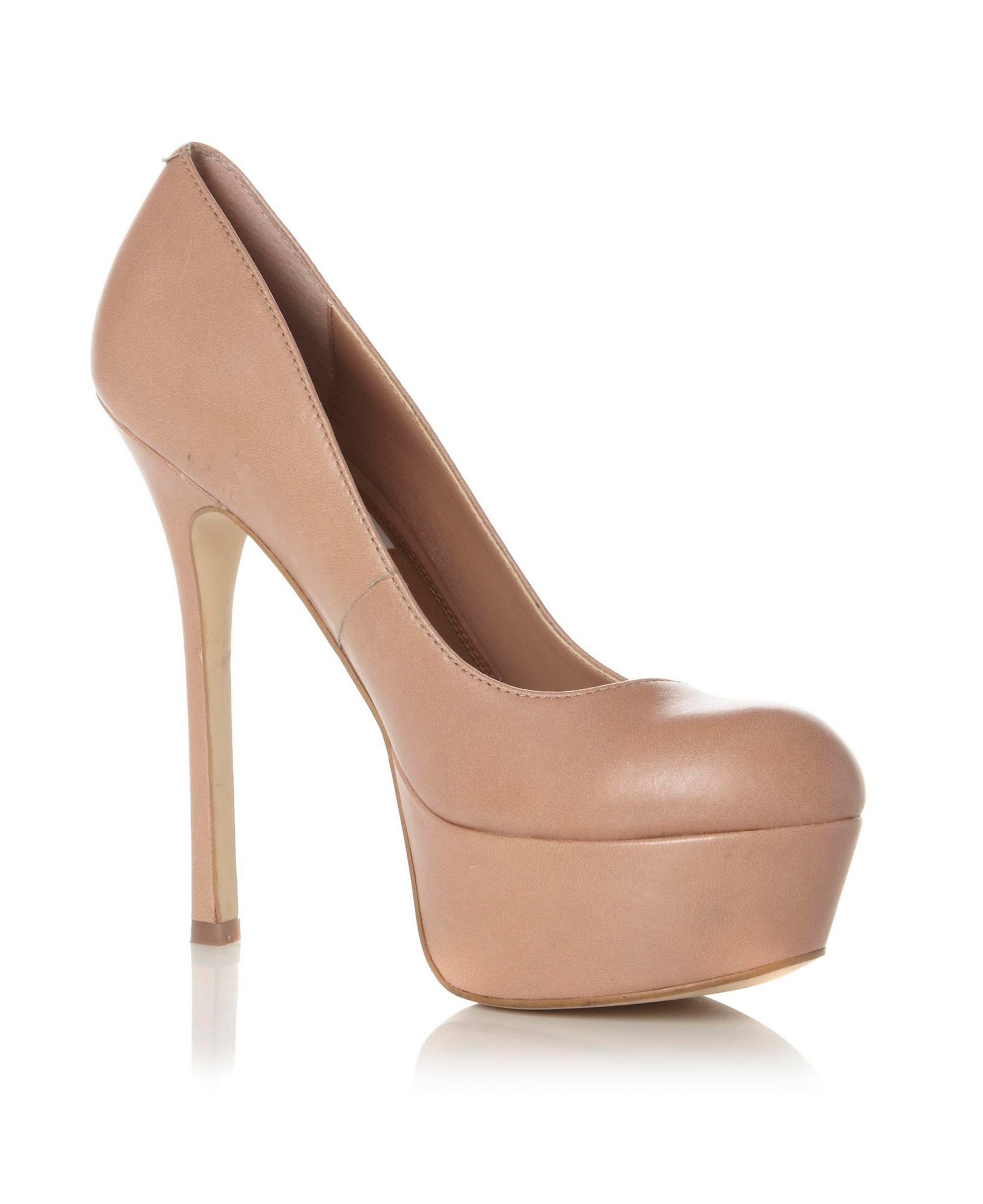 steve madden nude platform