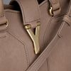 Yves Saint Laurent Structured Bag in Brown - Lyst