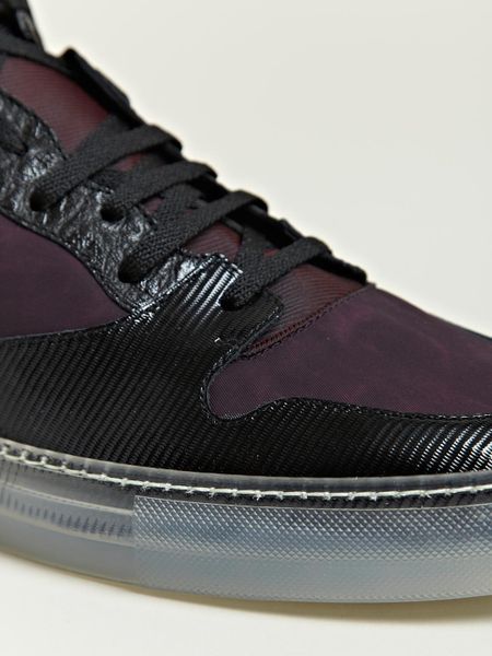 men purple balenciaga shoes