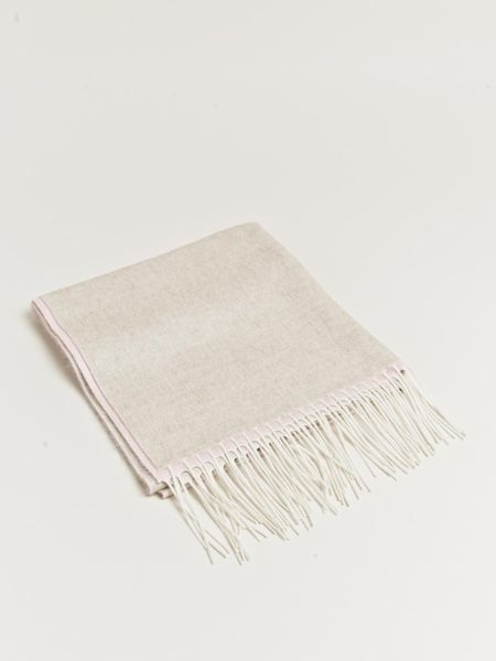 Jil Sander Jil Sander Womens Scarf in Beige - Lyst