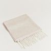 Jil Sander Jil Sander Womens Scarf in Beige - Lyst